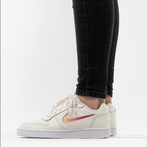NEW Nike Wmns Ebernon Low Premium SNEAKERS - Picture 14 of 15